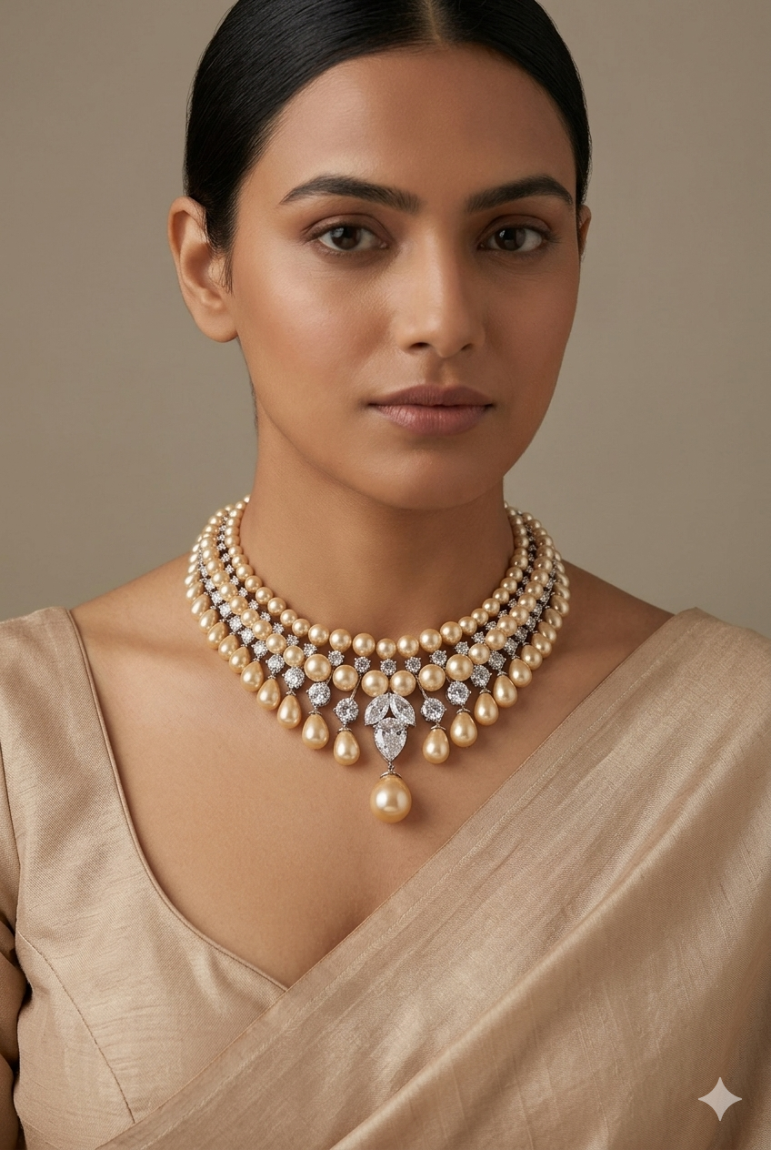 Pearl Layered Necklace