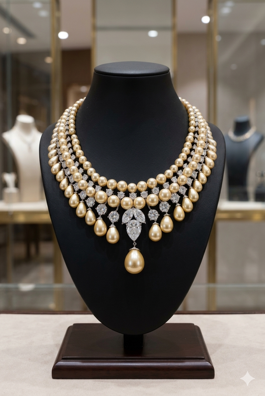 Pearl Layered Necklace