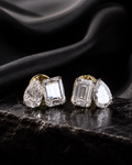 Halo diamond studs