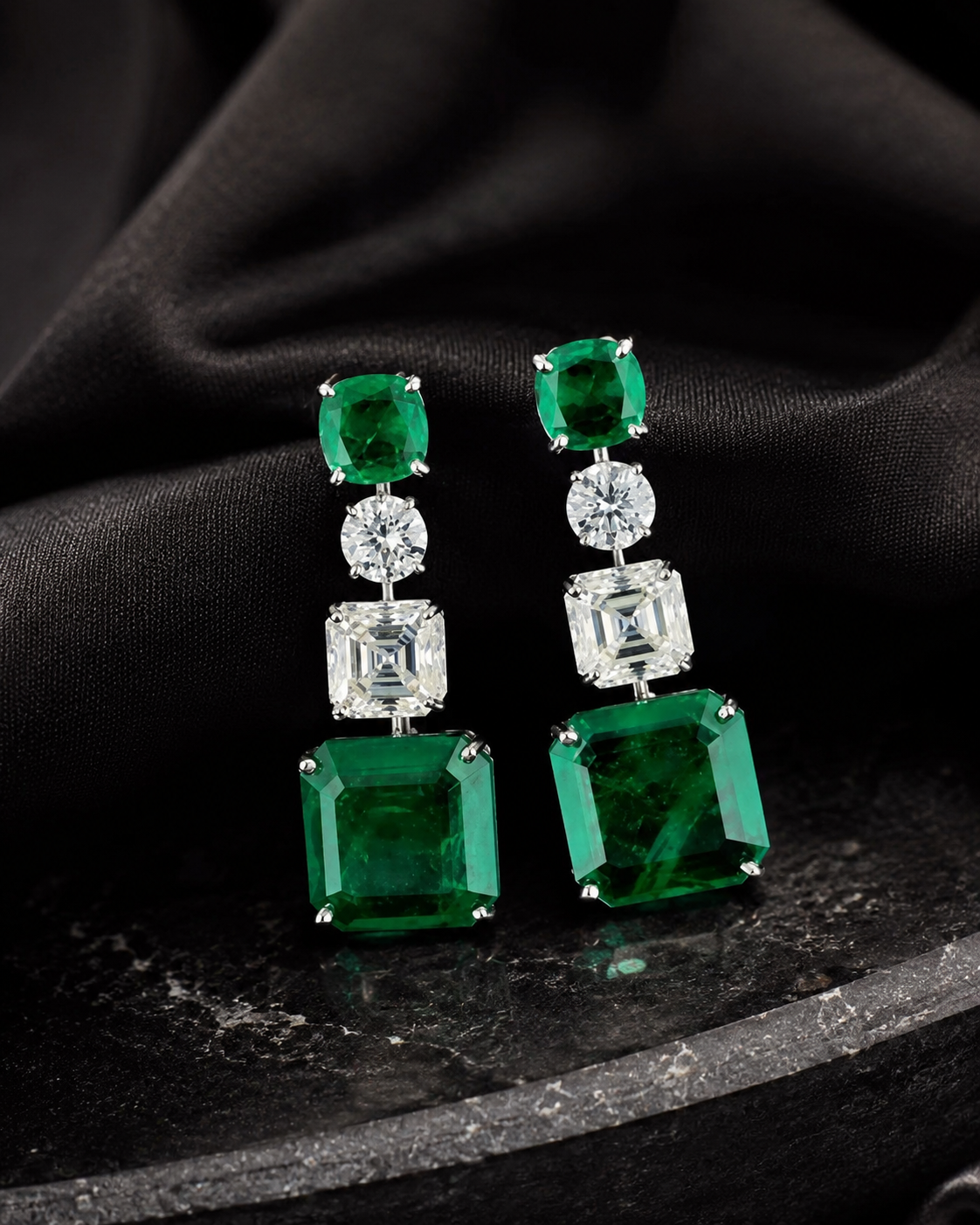 Eternal diamond earrings